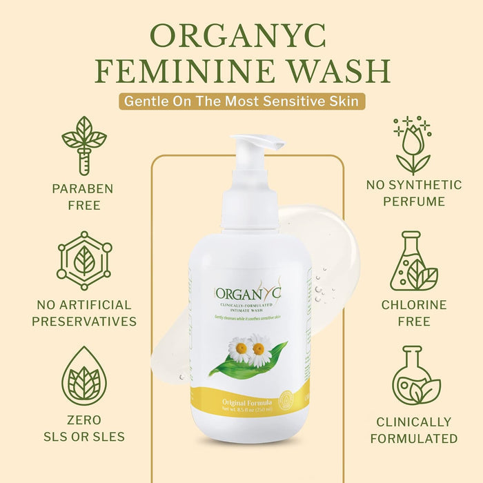 Organyc Intmate Wash Chamomile (250ml)