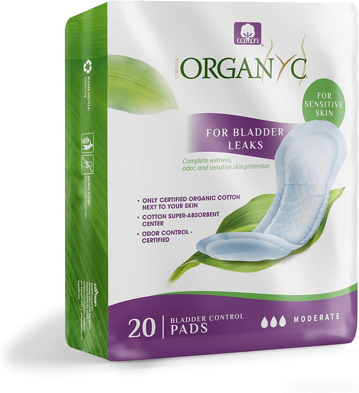 Organyc Organic Cotton Inside and Out Incontinence (20 Pads)