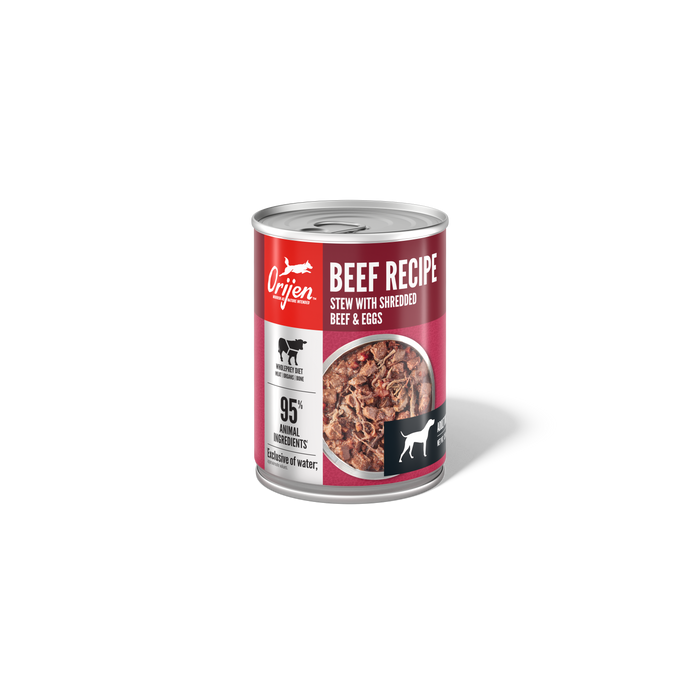 ORIJEN Premium Wet Dog Food Beef Recipe Stew, 12.8oz