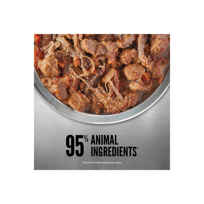 ORIJEN Premium Wet Dog Food Beef Recipe Stew, 12.8oz