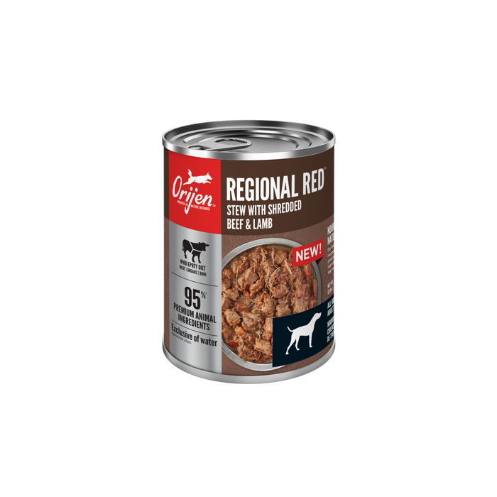 ORIJEN Premium Wet Dog Food Regional Red Stew, 12.8oz