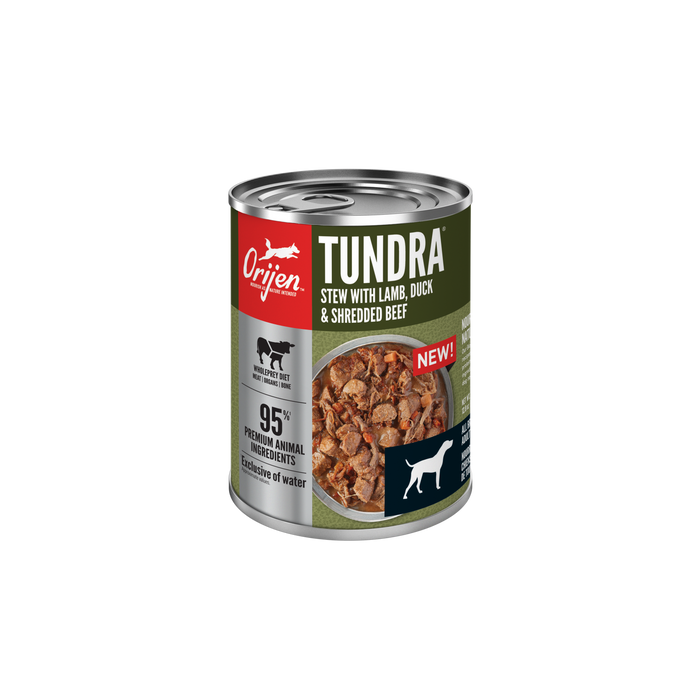 ORIJEN Premium Wet Dog Food Tundra Stew, 12.8oz