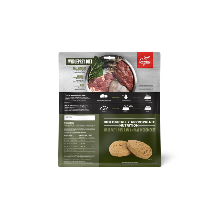 ORIJEN Tundra Freeze-Dried Food 6OZ