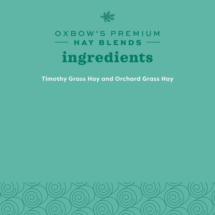 Oxbow Animal Heath Hay Blends - Western Timothy & Orchard 15oz
