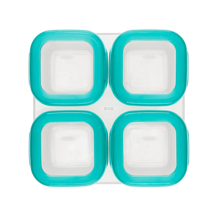 OXO Tot Baby Blocks Freezer Storage Containers, 4oz