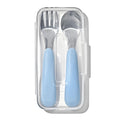 Oxo Tot On The Go Fork And Spoon Set (Dusk)