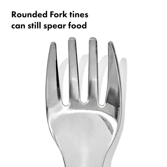 Oxo Tot On The Go Fork And Spoon Set (Dusk)