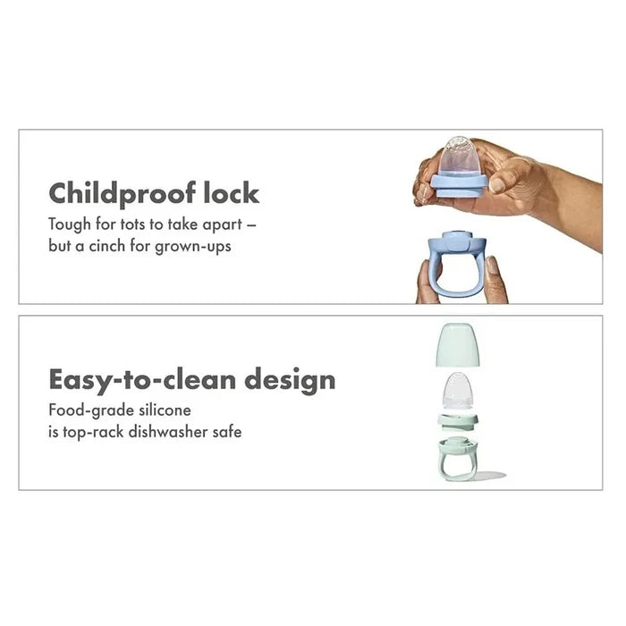 Oxo Tot Silicone Self Feeder (Blossom )