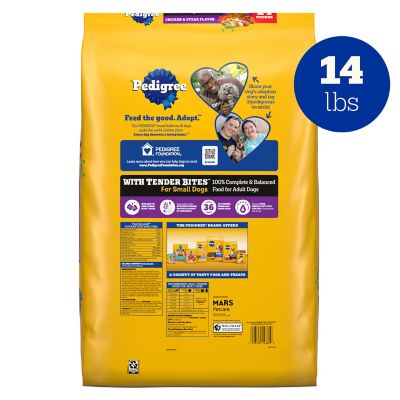 Pedigree Tender Bites for Small Dogs Adult Dry Dog Food