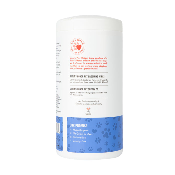 Pet Grooming Wipes 80ct
