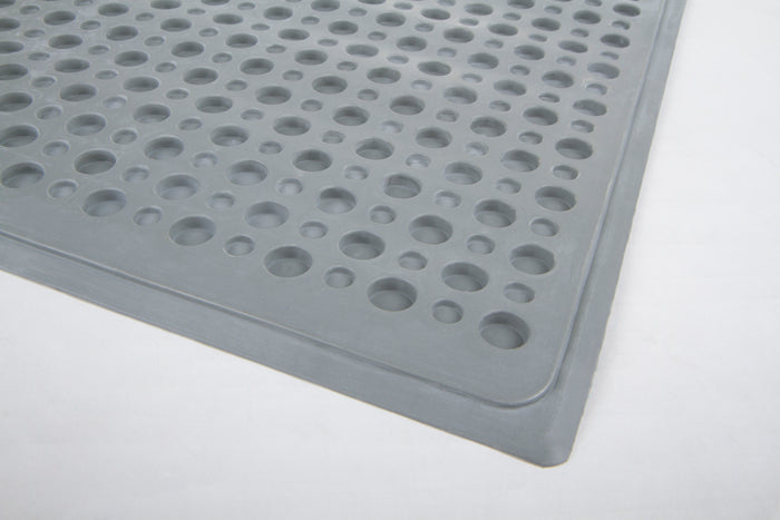 Petlinks Purr-fect Paws Multipurpose Cat Litter Mat - Large, Gray