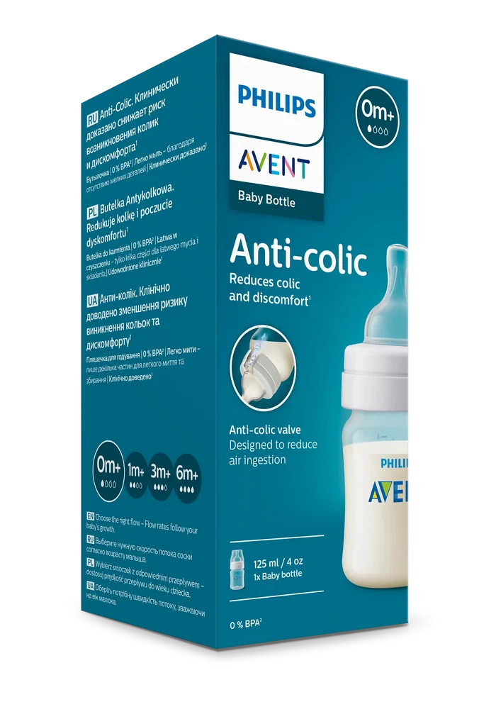 Philips Avent Anti-Colic PP Baby Bottle (4oz/125ml)