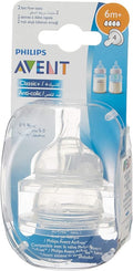 Philips Avent Anti Colic Teats (6 Months) - Pack of 2