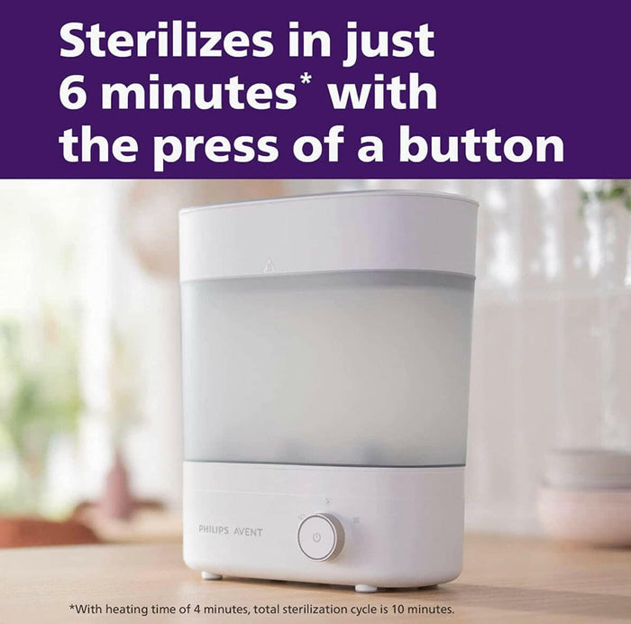 Philips Avent Bottle Sterilizer And Dryer + Free Natural 3.0 Feeding Newborn Gift Set Bundle