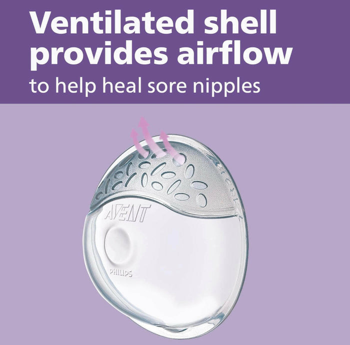 Philips AVENT Comfort Breast Shell Set, 2 Pack.