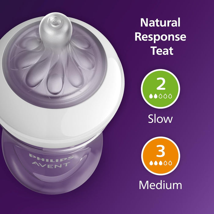 Philips Avent Natural 3.0 Feeding Newborn Gift Set (Pink)