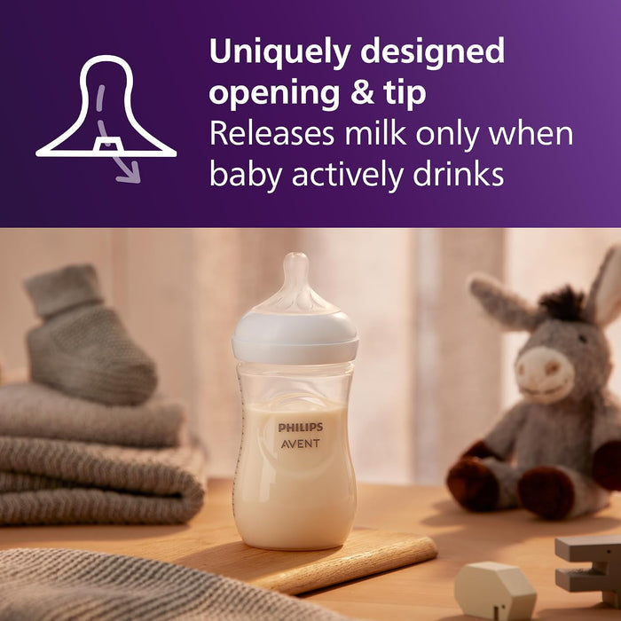 Philips Avent Natural 3.0 Feeding Newborn Gift Set (Pink)