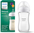 Philips Avent Natural Glass Feeding Bottle (3-6m, 240ml)