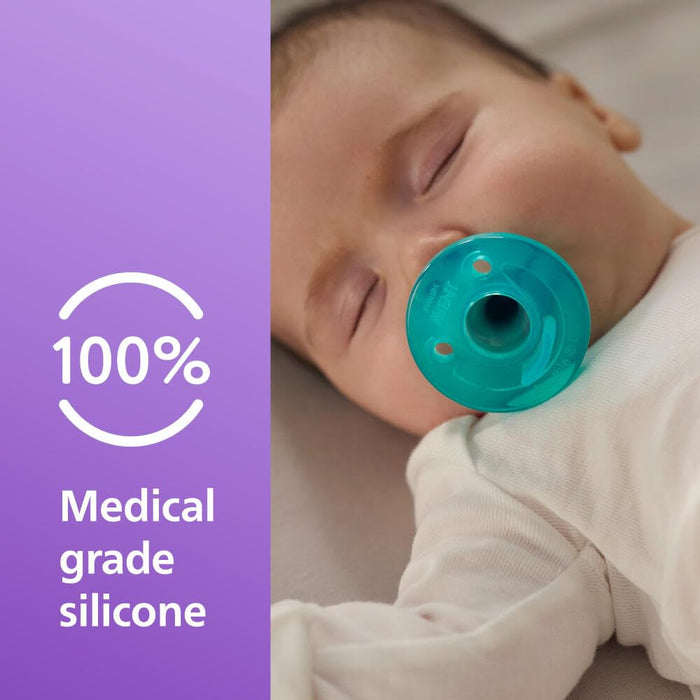 Philips Avent Soothie Orthodontic Baby Silicone Pacifiers (0-3 Months)