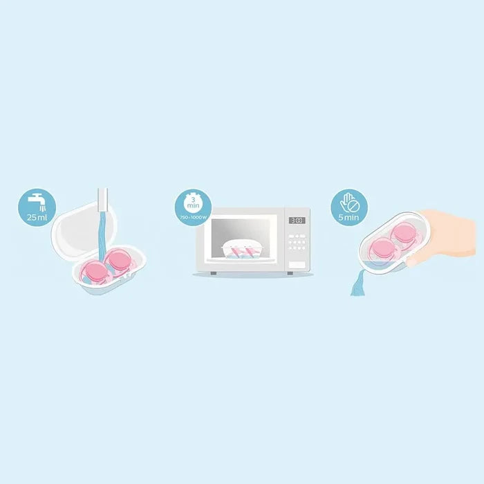 Philips Avent Ultra Soft Pacifier Leaf & Woodpecker - Pack of 2 (0-6 Months)