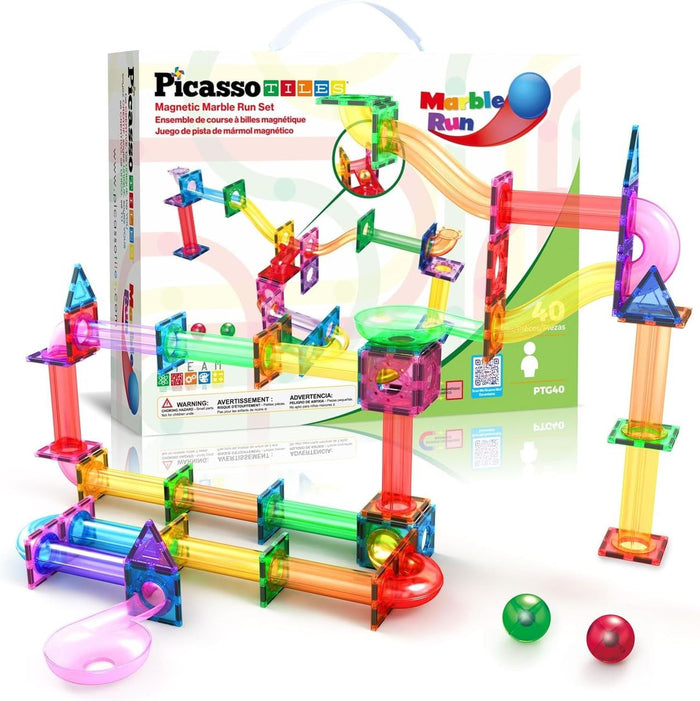 Picasso Magnetic Marble Run (40 Pcs)