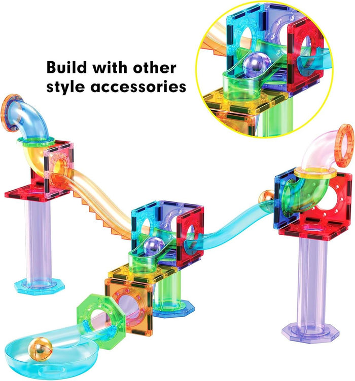 Picasso Magnetic Marble Run Expansion Pack (15 Pcs)