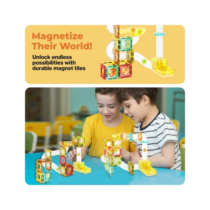 Picasso Magnetic Marble Run Travel (100Pcs)