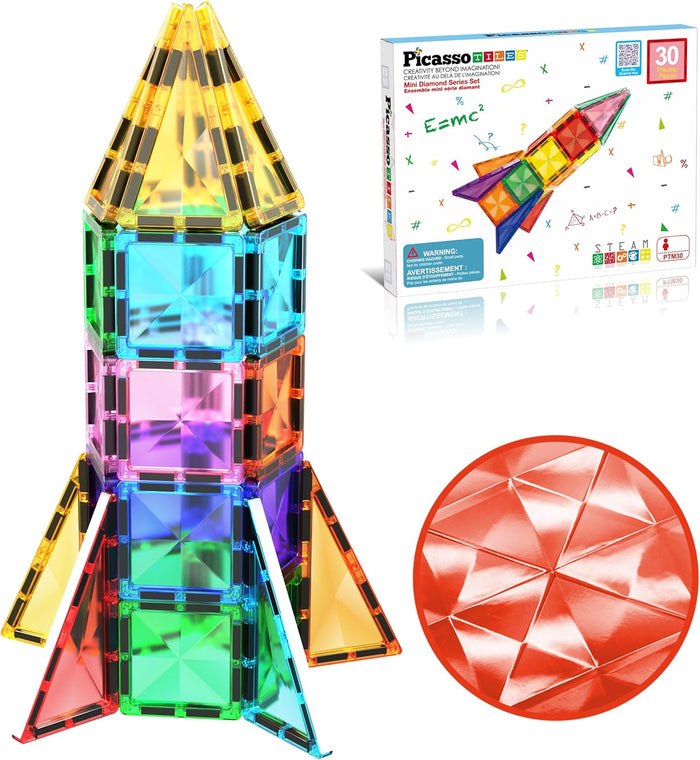 Picasso Magnetic Mini Diamond Rocket (30 Pcs)