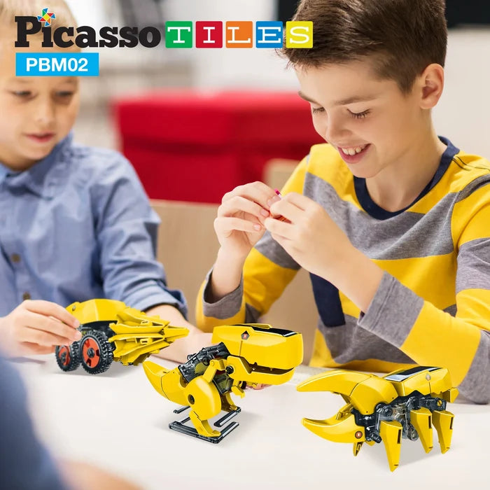 Picasso Magnetic Solar Robot 3 in 1