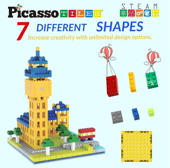 Picasso Magnetic Tiles Building Bricks (512 Pcs)