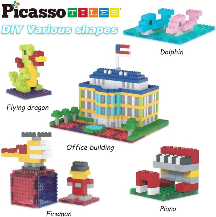 Picasso Magnetic Tiles Building Bricks (512 Pcs)