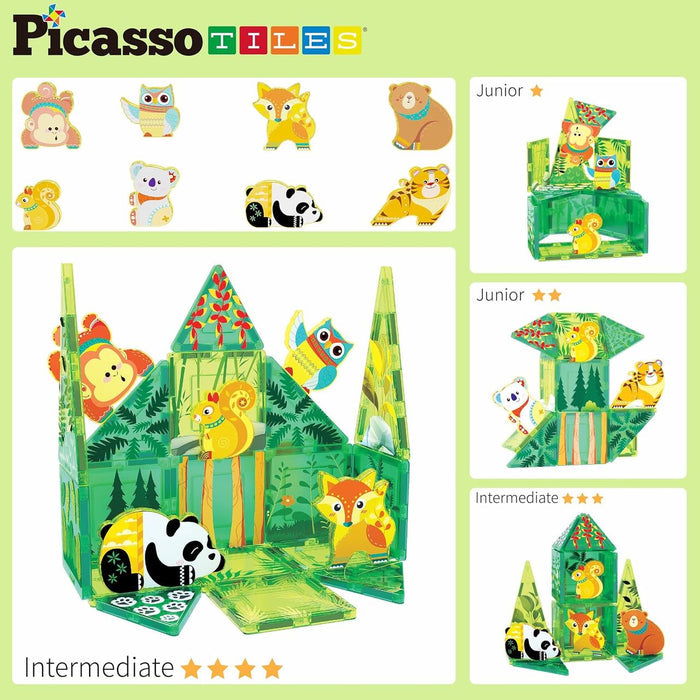 Picasso Magnetic Tiles Forest Set (26 Pcs)