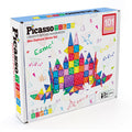 PicassoTiles Mini Diamond Magnetic Tiles 101 Piece Set