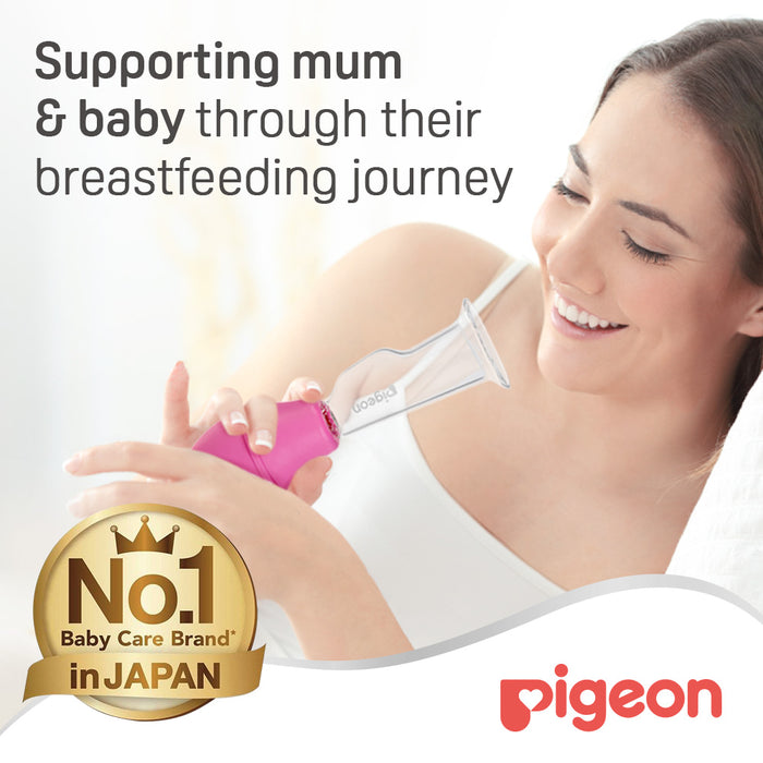 Pigeon Breast Care Pump With Glass Shield