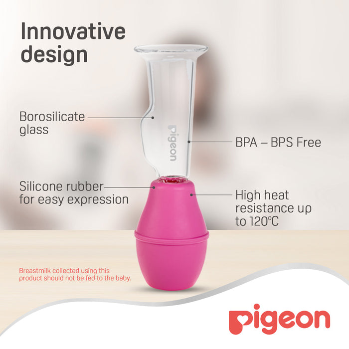 Pigeon Breast Care Pump With Glass Shield