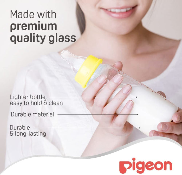 Pigeon Glass Slim Neck Bottle (200ml)