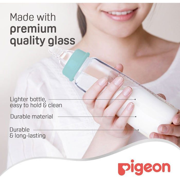 Pigeon Glass Slim Neck Bottle (240ml)