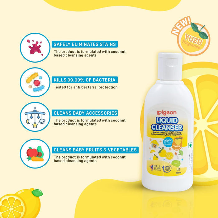 Pigeon Liquid Cleanser (Yuzu)