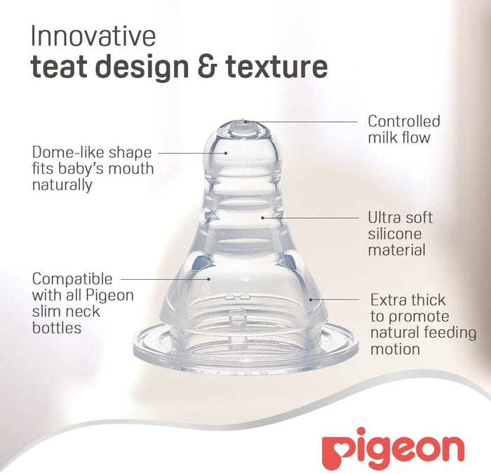 Pigeon Plastic Feeding Bottle With Handle (240ml)