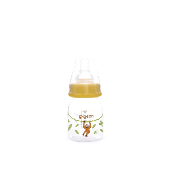 Pigeon Slim Neck Animal Decorated Plastic Bottle (120ml)