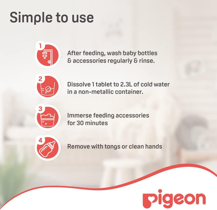 Pigeon Sterilization Tablets (32 Tablets)