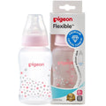 Pigeon Streamline Slim Neck Plastic Decorated Bottle