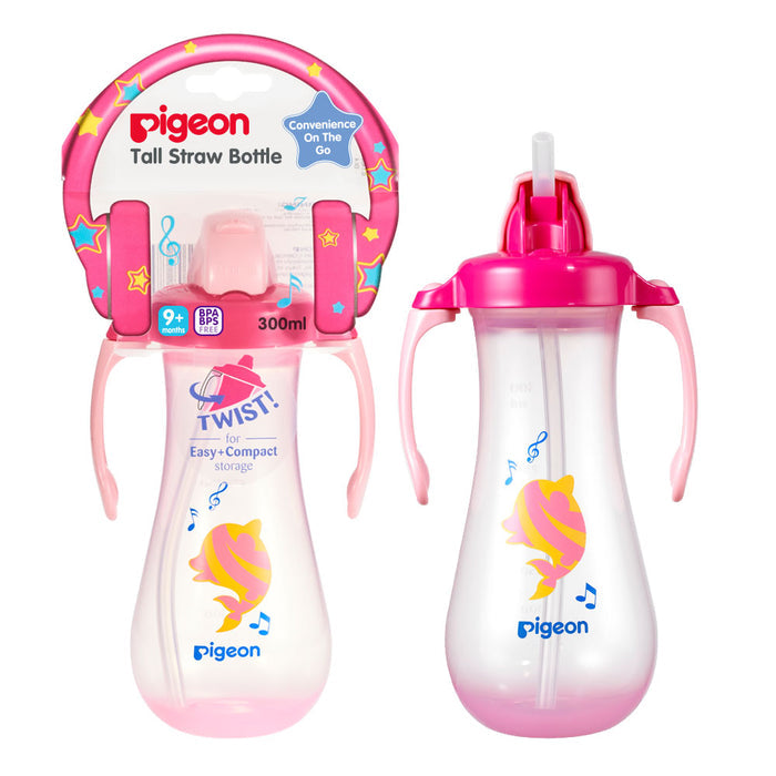 Pigeon Tall Straw Bottle (300ml)