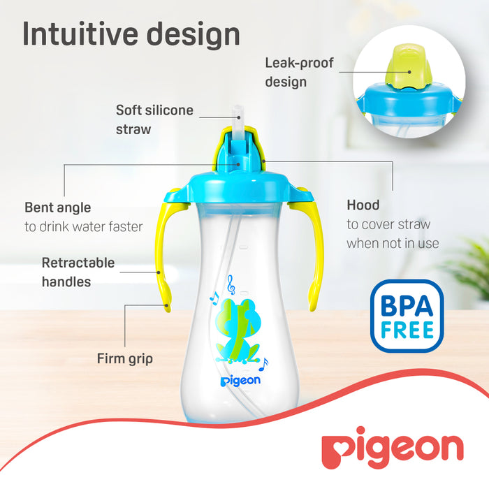 Pigeon Tall Straw Bottle (300ml)
