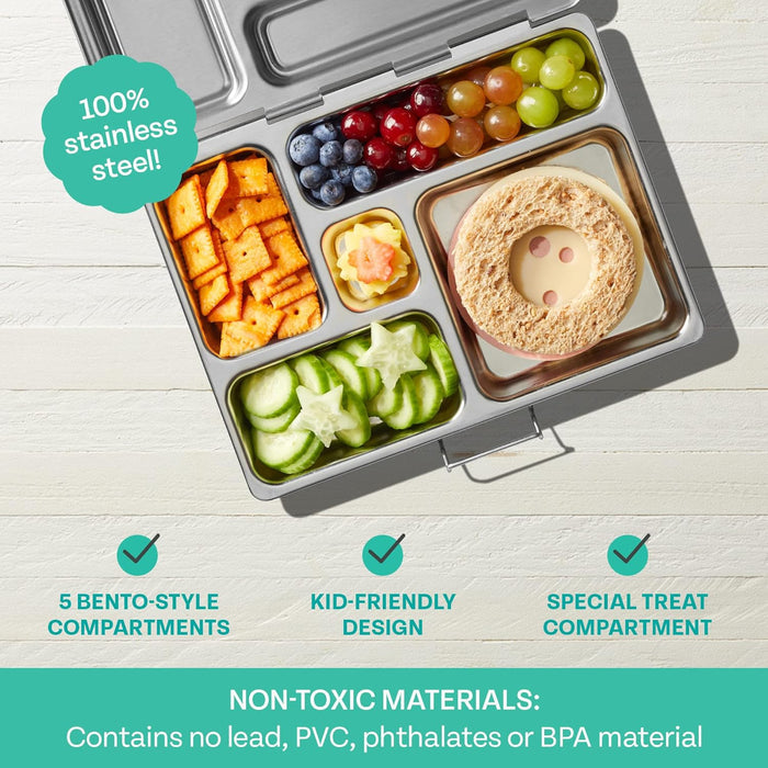 Planet Box Rover Stainless Steel Lunch Box Set