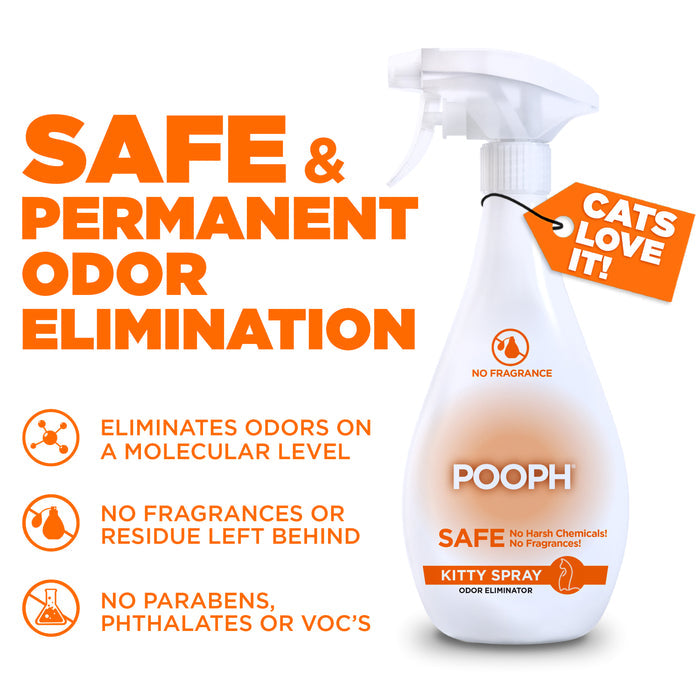 POOPH® Kitty Spray Odor Eliminator, 20oz Spray