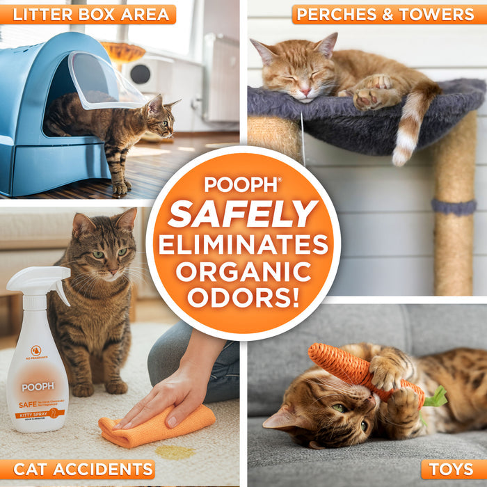 POOPH® Kitty Spray Odor Eliminator, 20oz Spray