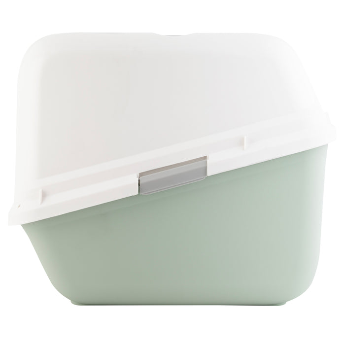 Premium Hooded Cat Litter Box with door