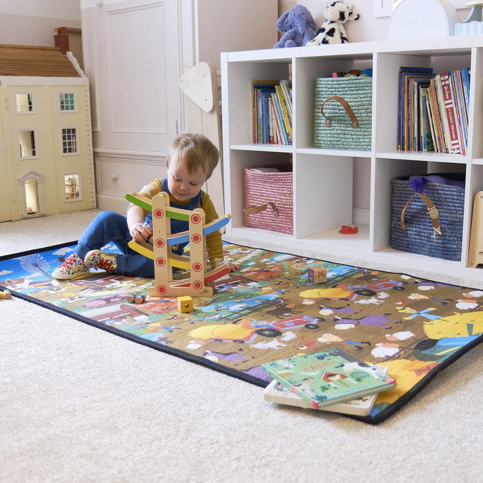 Prince Lionheart Develop Mat Geometric Shapes & Farm
