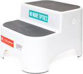 Prince Lionheart Dual Height UPPY2 Step Stool, Perfect Step Stool for Potty Training (Galactic Grey)